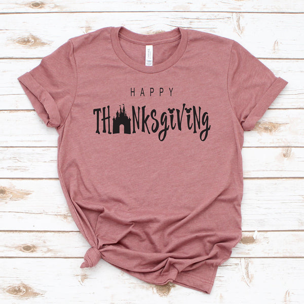 Happy Thanksgiving Disney Shirt for Family Fun