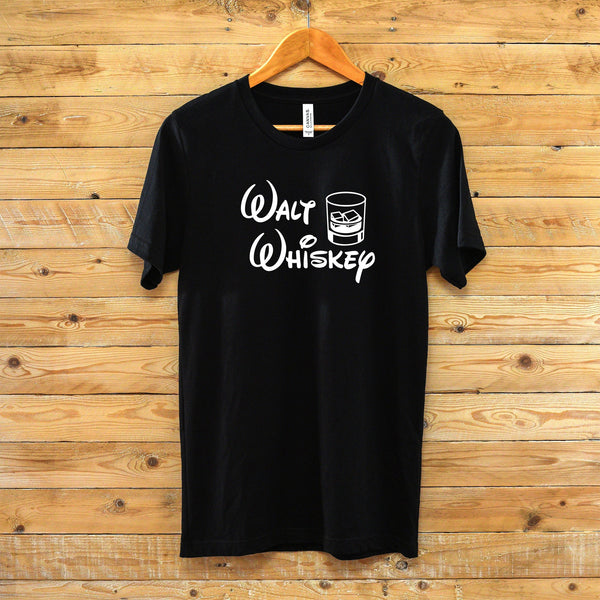 Walt Whiskey T Shirt - Fun Mickey Tee for Drink Lovers