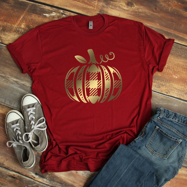 Happy Thanksgiving Shirt with Fall Pumpkin for Family Fun