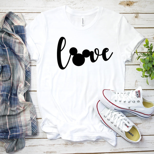 Mickey Mouse Love T-Shirt for Magical Disney Trips