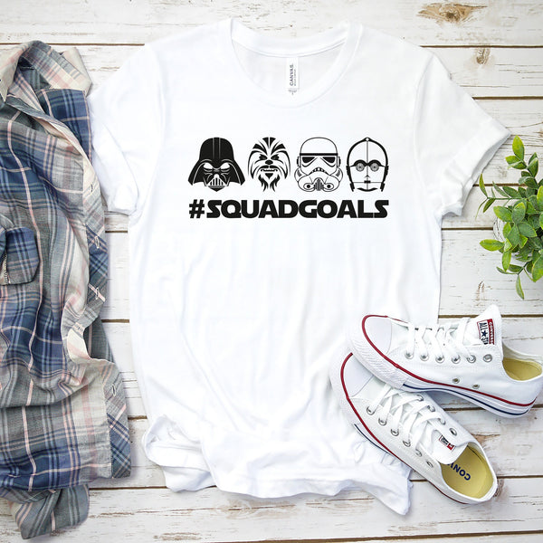 Star Wars Squad Goals Darth Vader T-Shirt for Fans