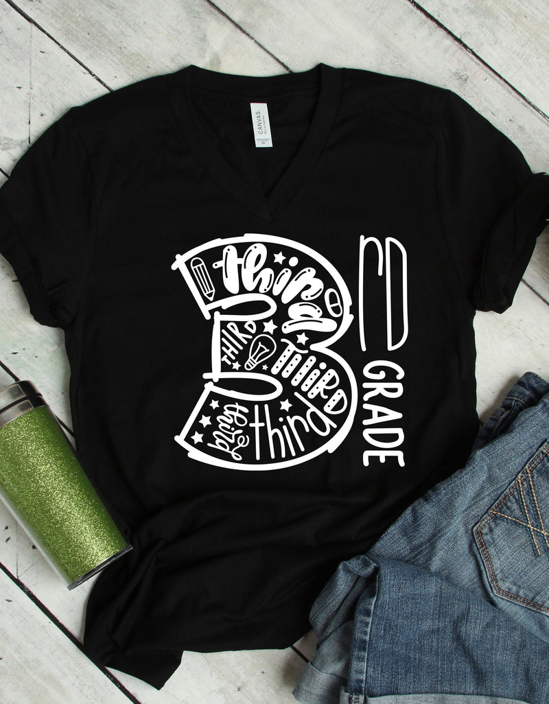 Stylish 3rd Grade Teacher T Shirt for Comfort and Pride