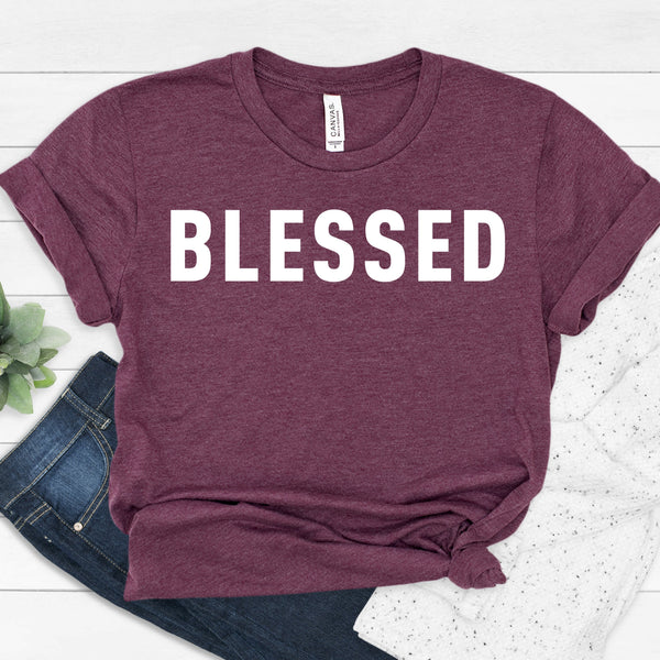 Custom Blessed T Shirt for Faith and Comfort