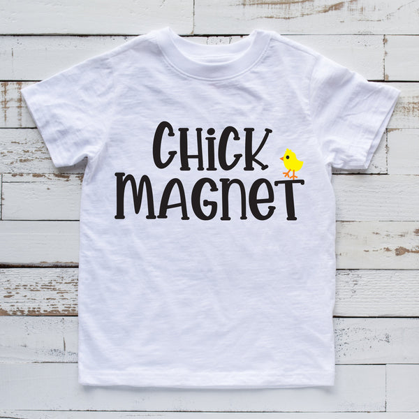 Chick Magnet Shirt - Cute Kids Easter Gift for Godson