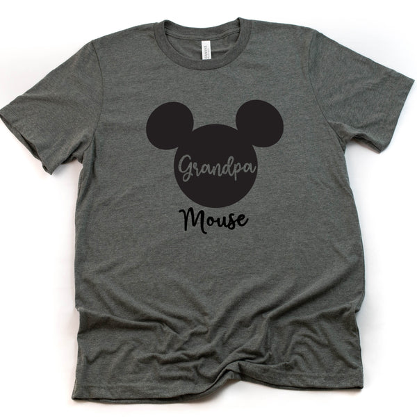 Grandpa Mickey Mouse T-Shirt for Family Disney Trips