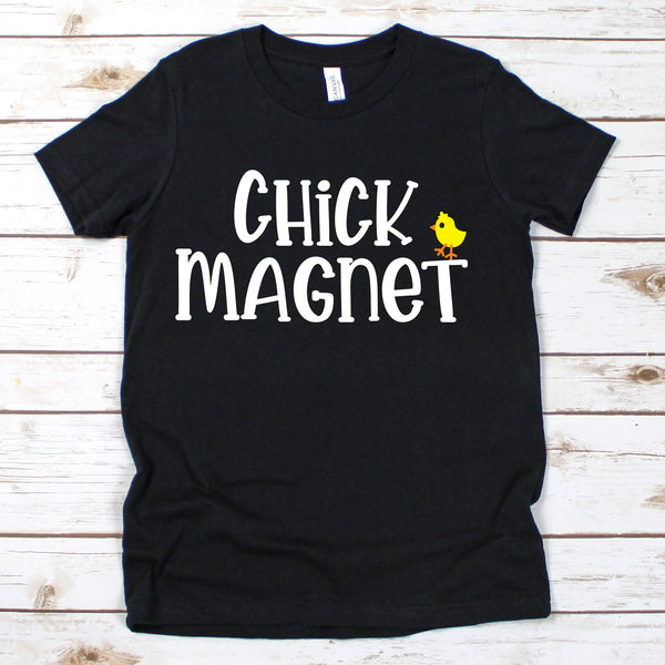 Chick Magnet Shirt - Cute Kids Easter Gift for Godson