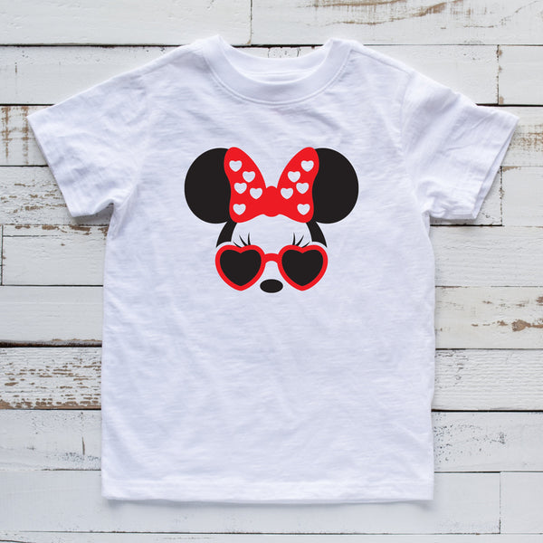 Custom Name Minnie Mouse Disney T-Shirt for Kids