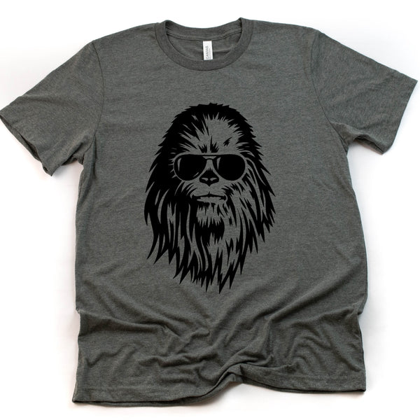 Chewbacca with Sunglasses Unisex T-shirt for Star Wars Fans