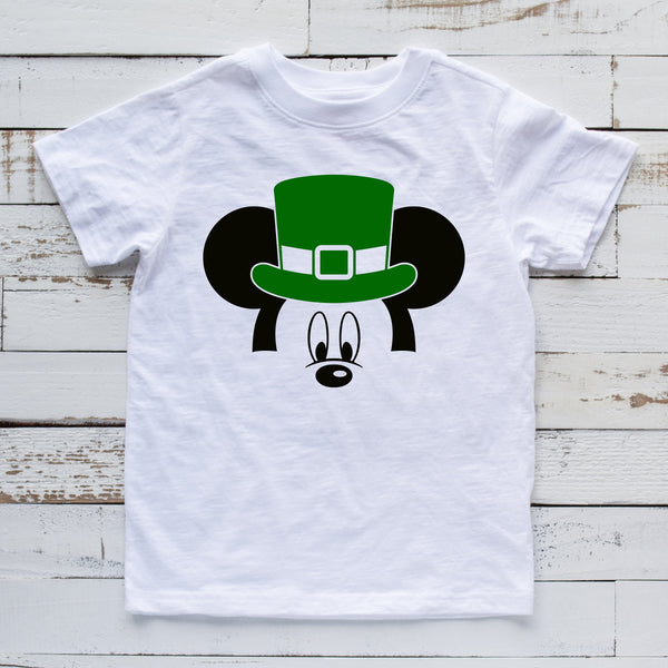 St. Patrick's Day Mickey Mouse T Shirt for Kids - Lucky Design