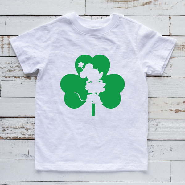 Minnie Mouse St. Patrick's Day Kids T-Shirt for Family Fun