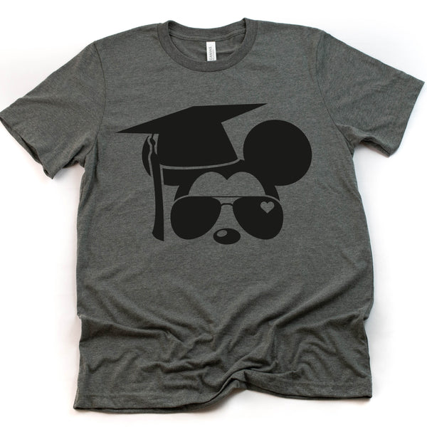 Graduation Aviator Adult Mickey Mouse T-Shirt for Class of 2022