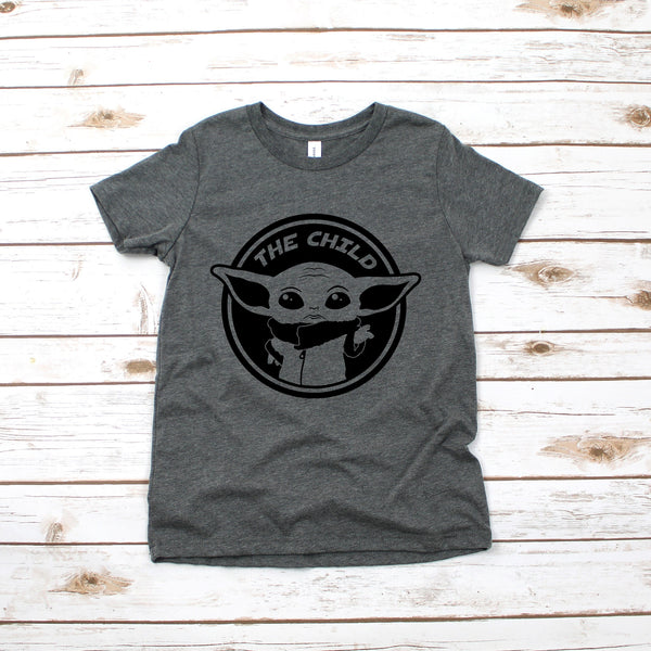 The Child Baby Yoda Star Wars Youth T Shirt for Kids