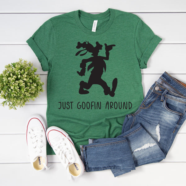 Just Goofin Around Goofy Unisex T-Shirt for Family Fun