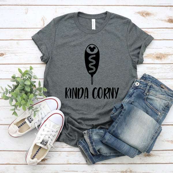 Kinda Corny Adult Unisex Disney Snack Goals T Shirt