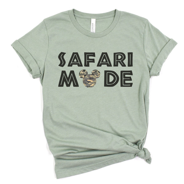 Safari Mode Animal Kingdom Mickey T Shirt for Disney Trips