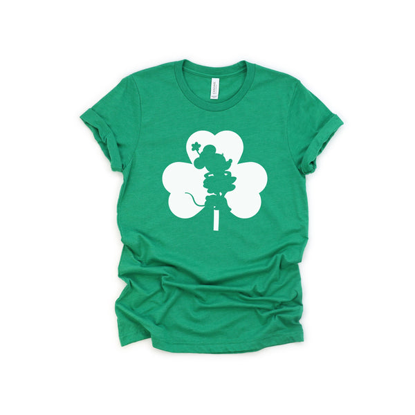 Lucky St. Patrick's Day Minnie Mouse T Shirt Design