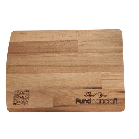 Personalized Custom Engraved Cutting Board Front and Back