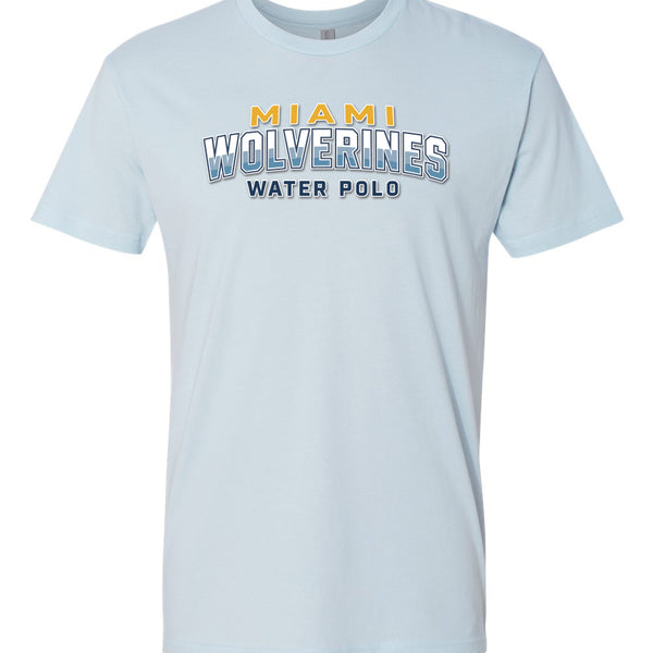 Miami Wolverines Water Polo Wordmark Short Sleeve Next Level Cotton for Adult & Youth
