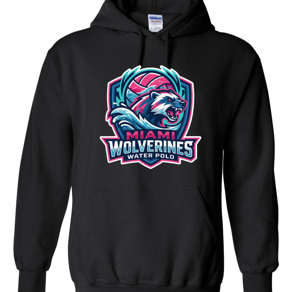 Miami Wolverines Water Polo VICE Hoodie for Adults & Youth