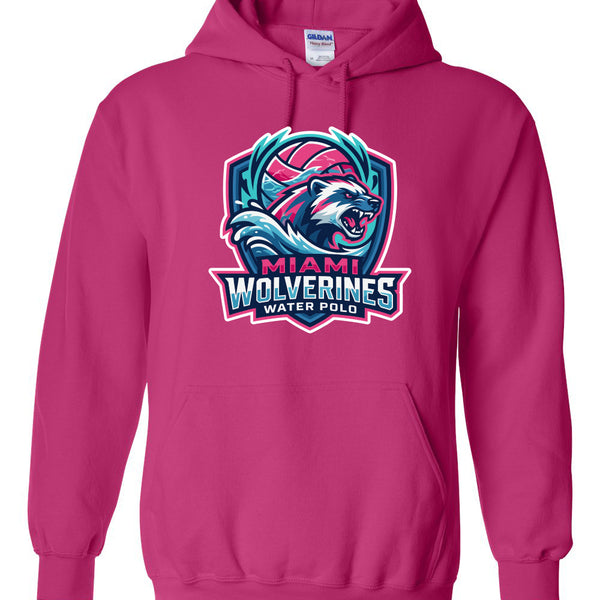 Miami Wolverines Water Polo VICE Hoodie for Adults & Youth