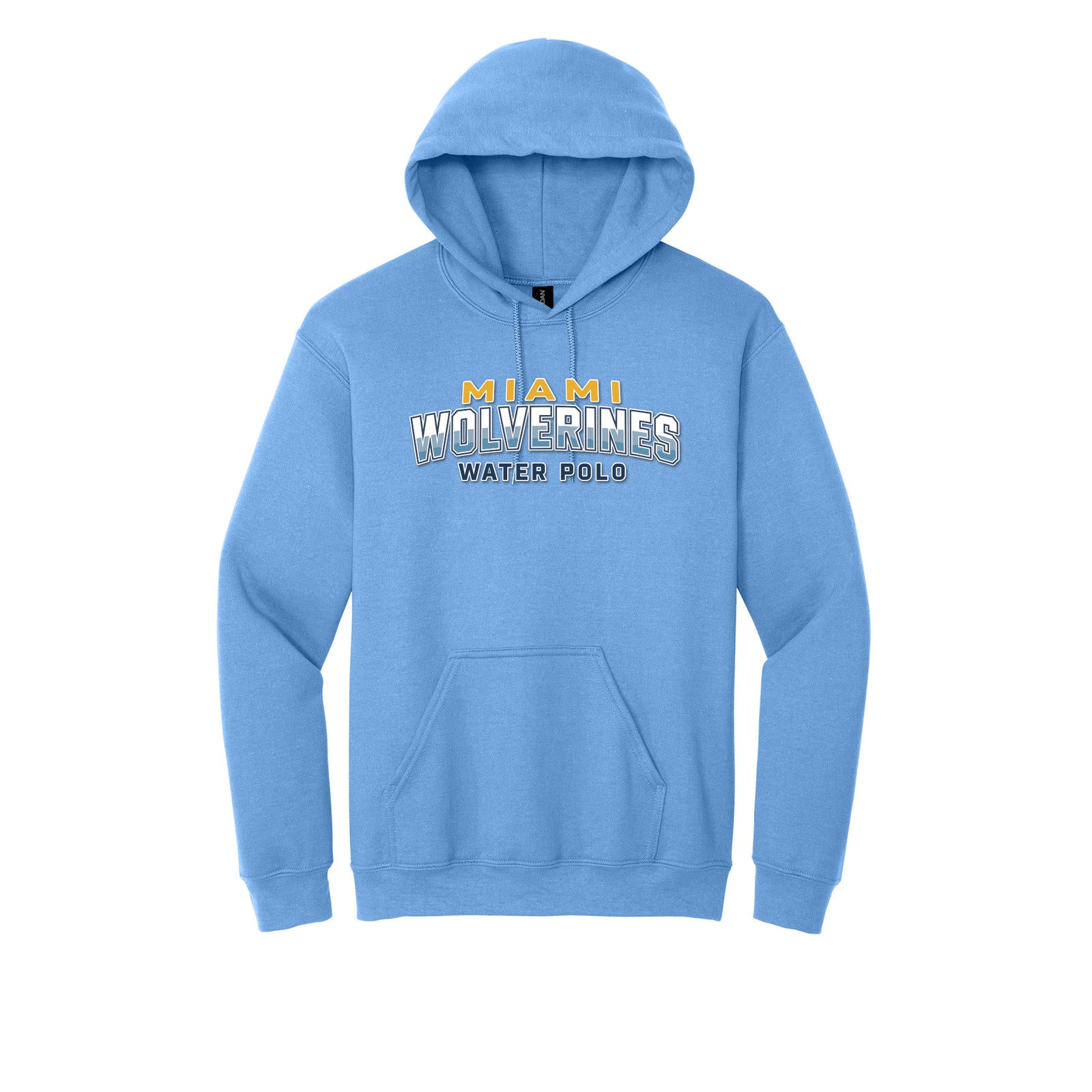 Miami Wolverines Water Polo Hoodie Wordmark for Adults & Youth