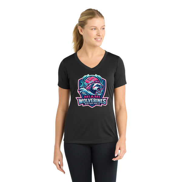 Miami Wolverines Water Polo VICE Short Sleeve Dri-fit for Ladies