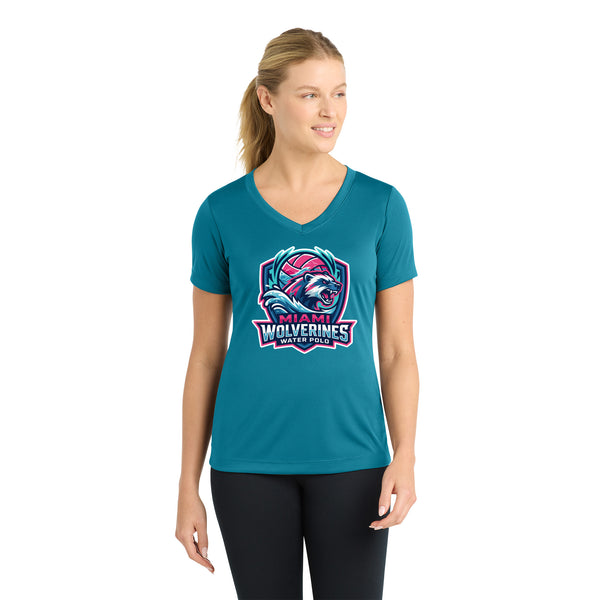 Miami Wolverines Water Polo VICE Short Sleeve Dri-fit for Ladies