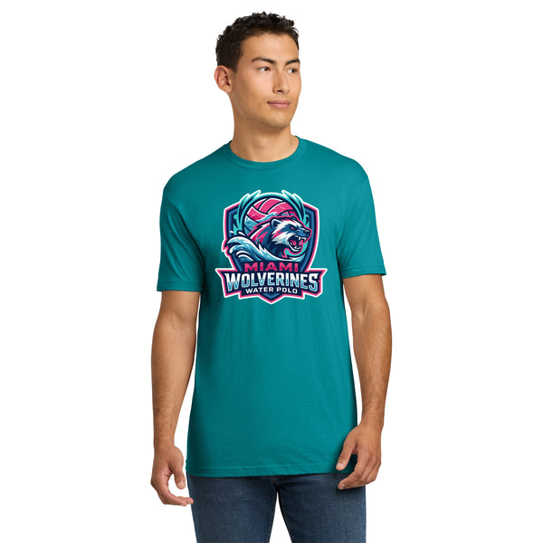 Miami Wolverines Water Polo VICE Short Sleeve Next Level Cotton for Adult & Youth