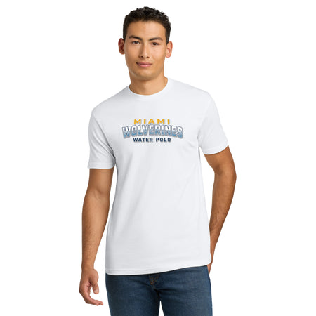 Miami Wolverines Water Polo Wordmark Short Sleeve Next Level Cotton for Adult & Youth