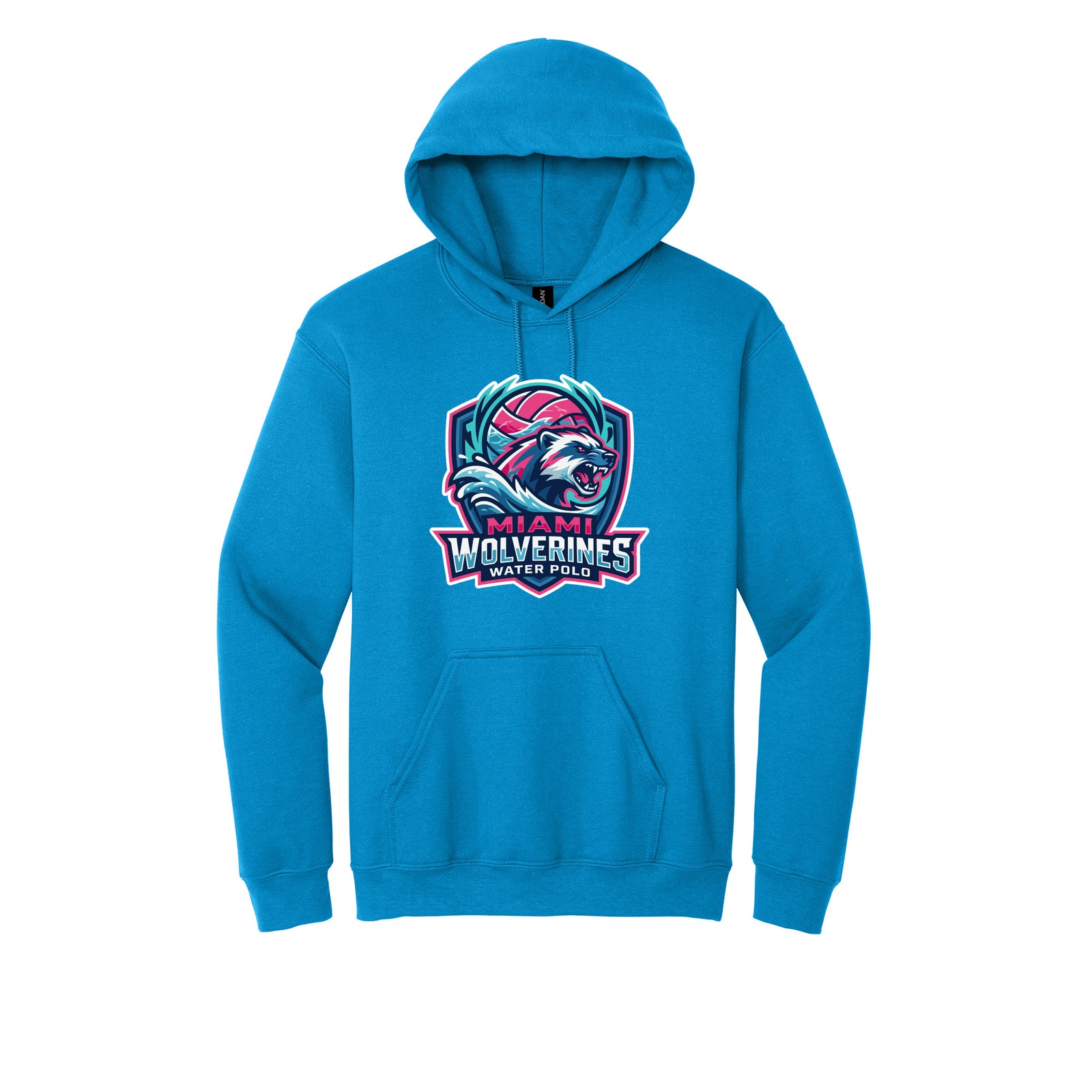 Miami Wolverines Water Polo VICE Hoodie for Adults & Youth