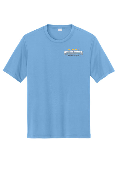 Miami Wolverines Water Polo Chest Wordmark Short Sleeve Dri-fit for Men & Youth