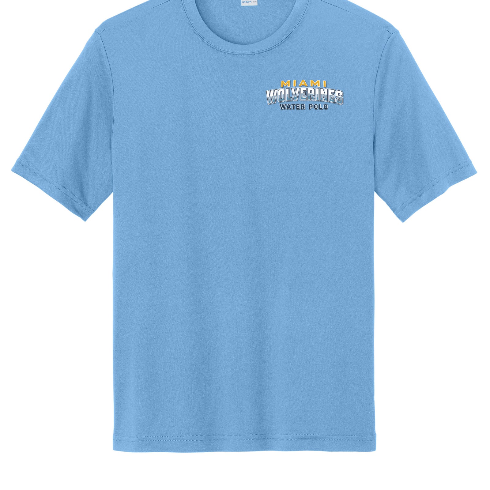 Miami Wolverines Water Polo Chest Wordmark Short Sleeve Dri-fit for Men & Youth
