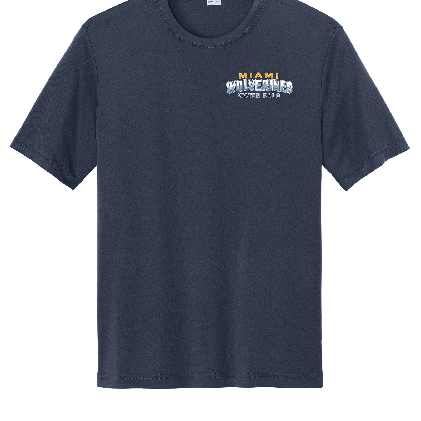 Miami Wolverines Water Polo Chest Wordmark Short Sleeve Dri-fit for Men & Youth