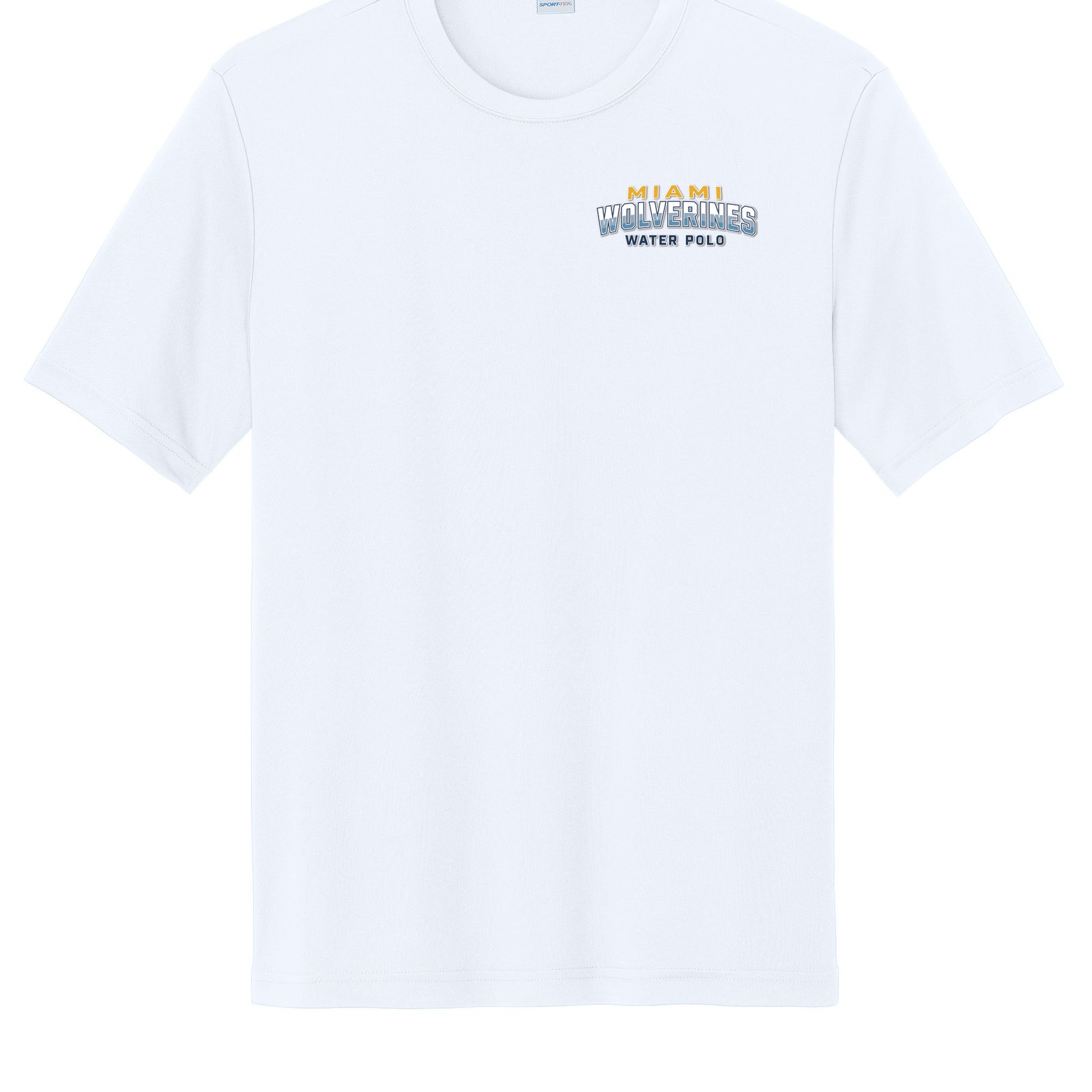 Miami Wolverines Water Polo Chest Wordmark Short Sleeve Dri-fit for Men & Youth