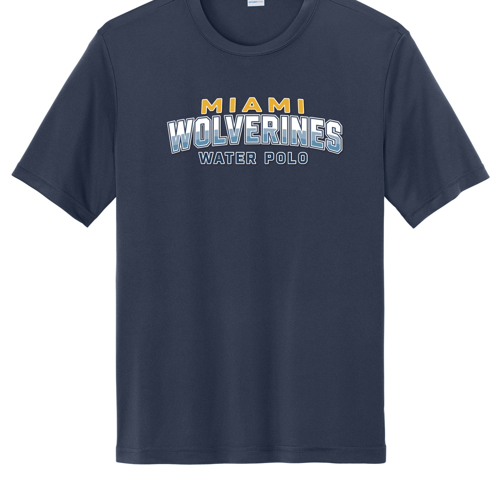 Miami Wolverines Water Polo Wordmark Short Sleeve Dri-fit for Men & Youth