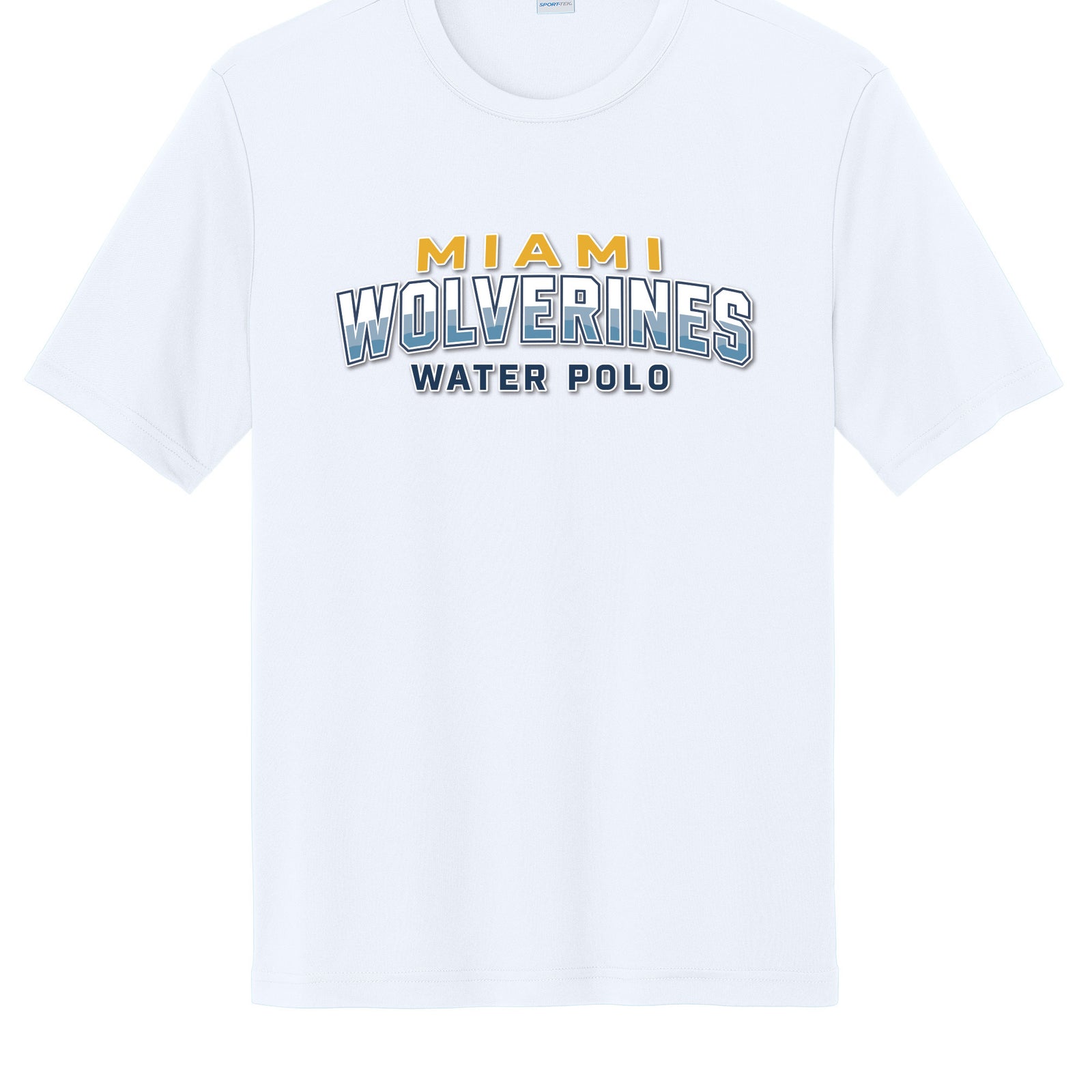 Miami Wolverines Water Polo Wordmark Short Sleeve Dri-fit for Men & Youth