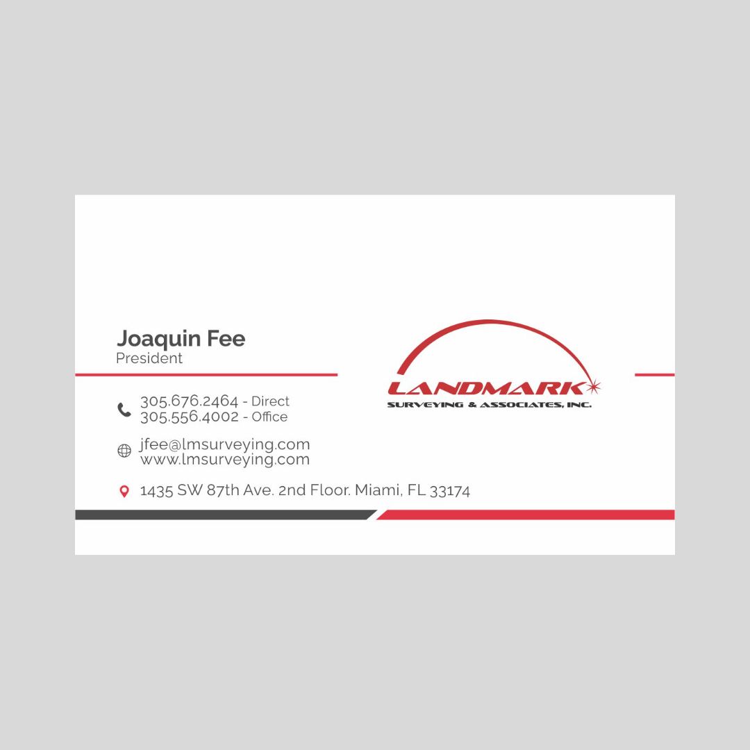 Landmark Business Cards - Two Sided
