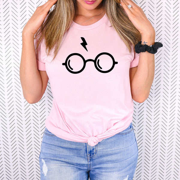 Harry Potter Glasses - Unisex Adult Shirt for Comfort