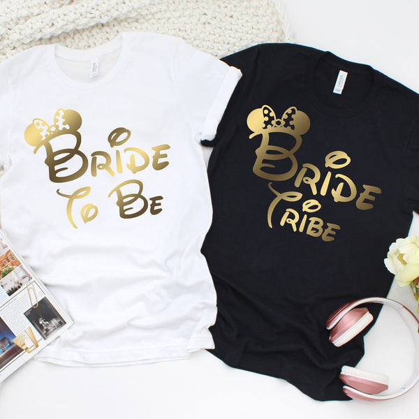 Disney Themed Bride To Be Shirt for Magical Bachelorette Party