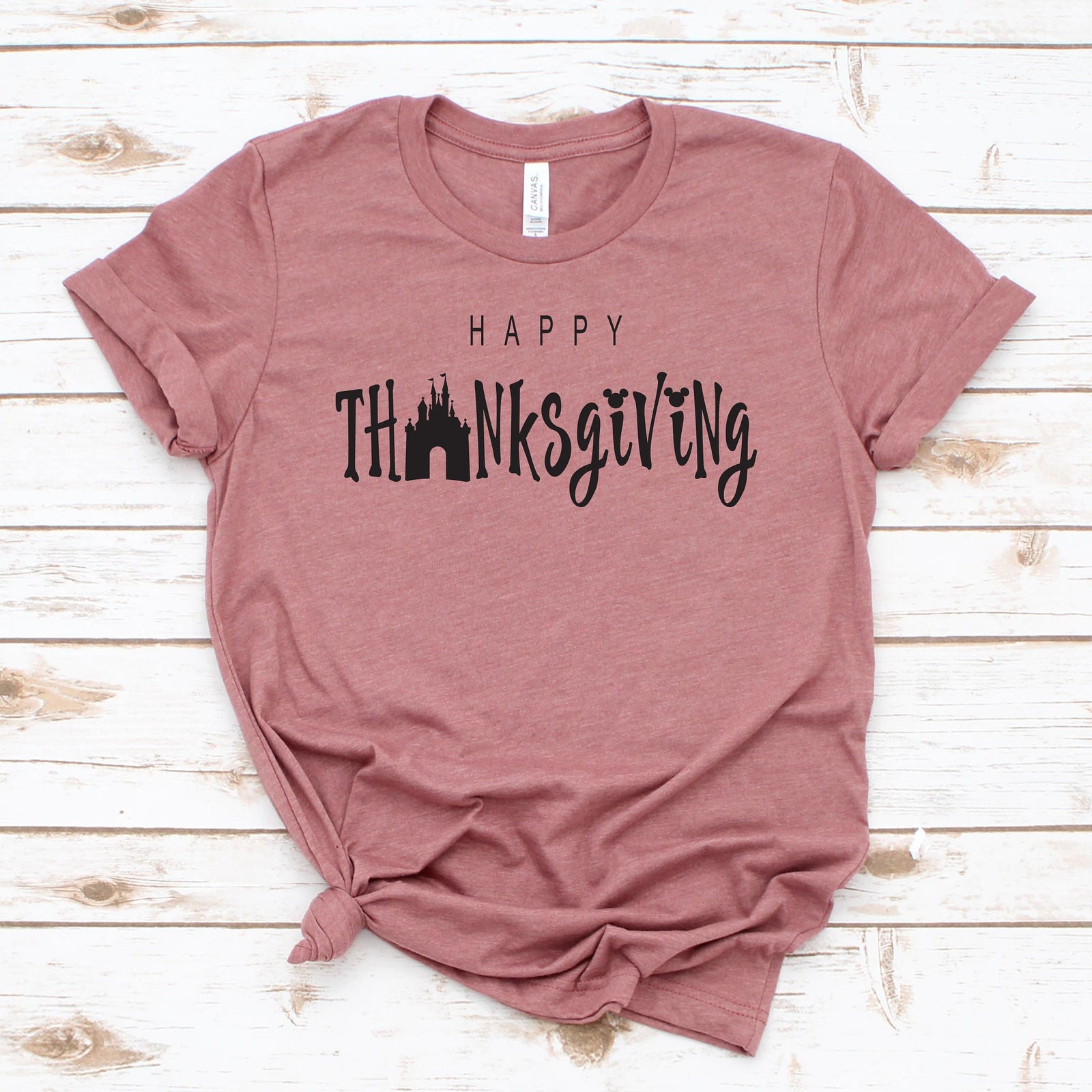 Happy Thanksgiving Disney Shirt -Disney Thanksgiving Family Shirts - Happy Thanksgiving