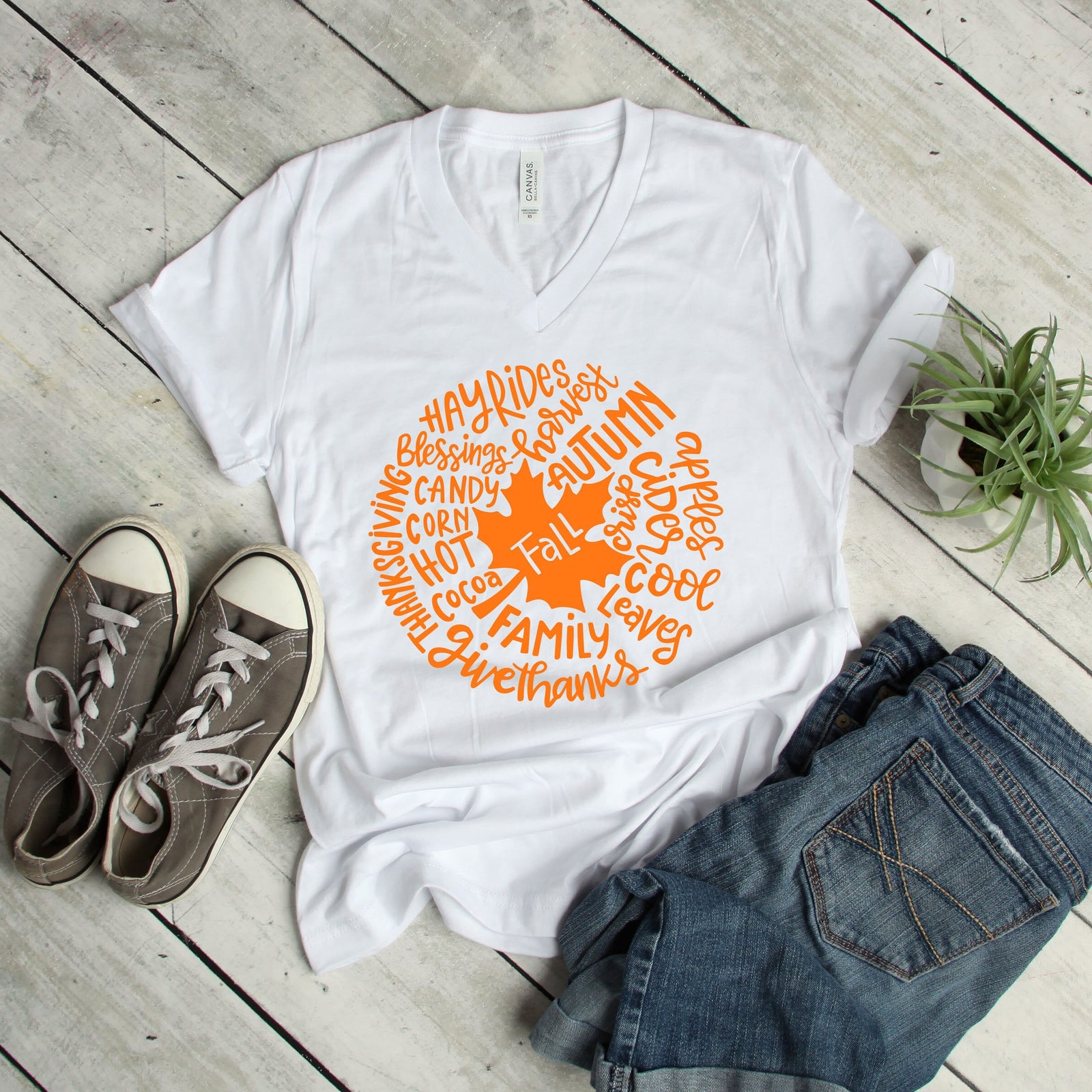 Happy Thanksgiving  Shirt - Thanksgiving Family Shirts - Fall Pumpkin - Autumn shirt - Fall Typography