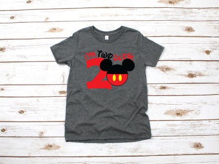 I'm Twodles Mickey T Shirt for Magical Birthday Celebrations