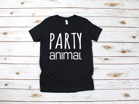 Party Animal T Shirt - Cute Birthday Shirt for Kids