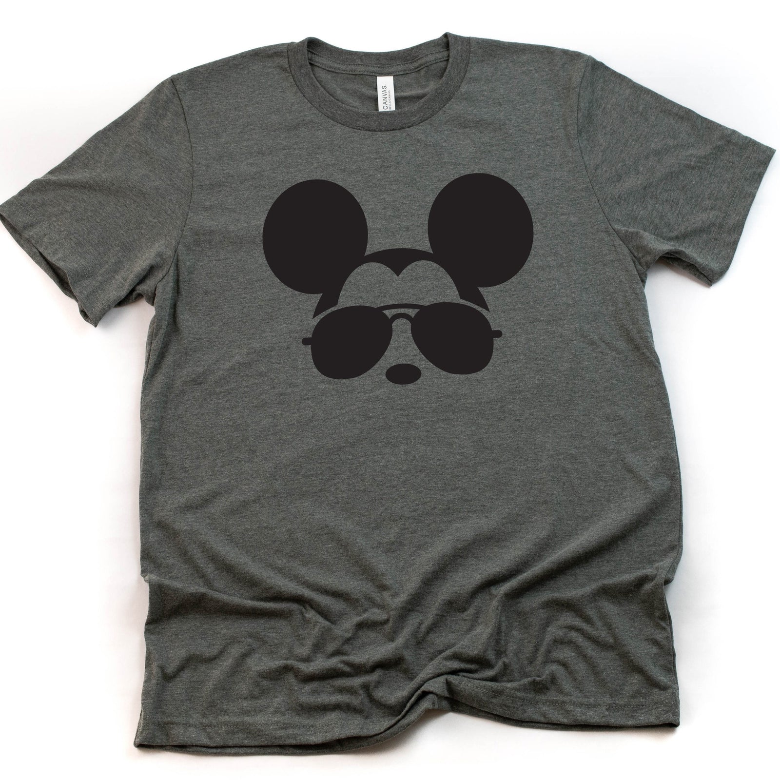 Custom Mickey t shirt - Disney Trip Matching Shirts - Mickey Mouse T Shirt - Mickey Sunglasses - Personalized Text