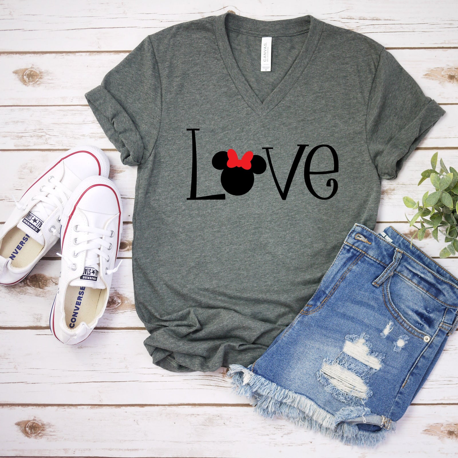 Minnie Mouse Love t shirt - Disney Trip Matching Shirts - Minnie Mouse Valentines Day