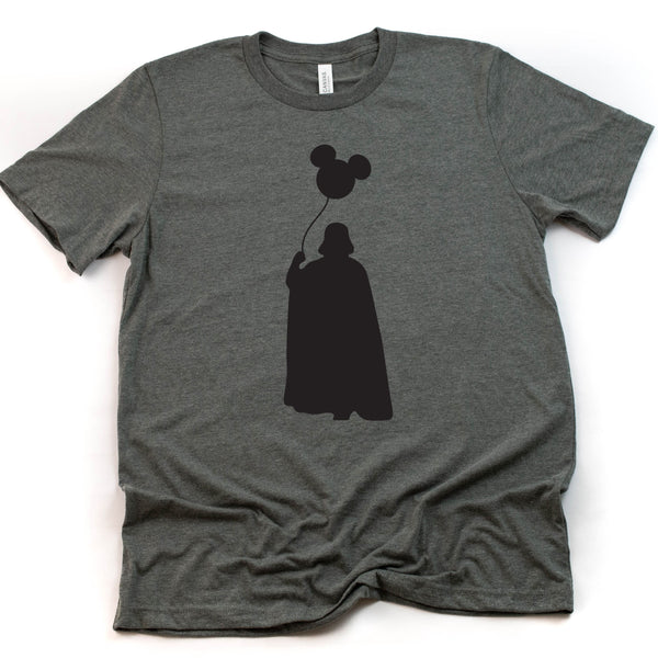Darth Vader Mickey Balloon T Shirt - Soft Disney Star Wars Tee