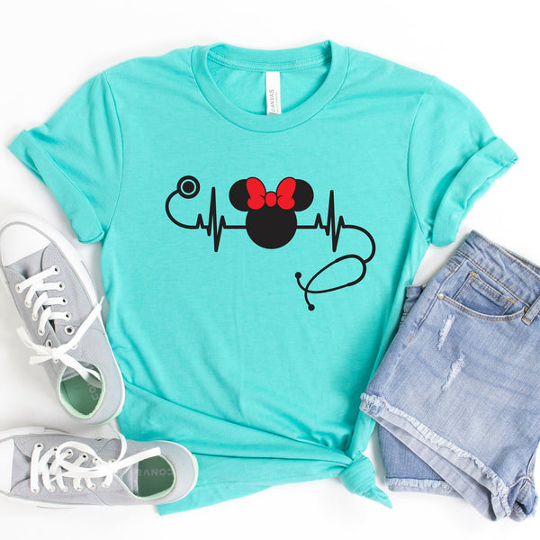 Minnie Nurse T-Shirt for Healthcare Workers in Style