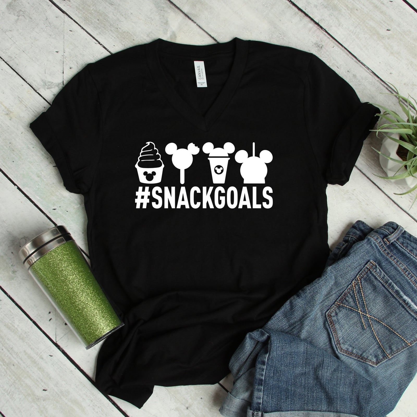Disney Snack Goals T Shirt- Disney Food Lover T Shirt - Dole Whip T Shirt