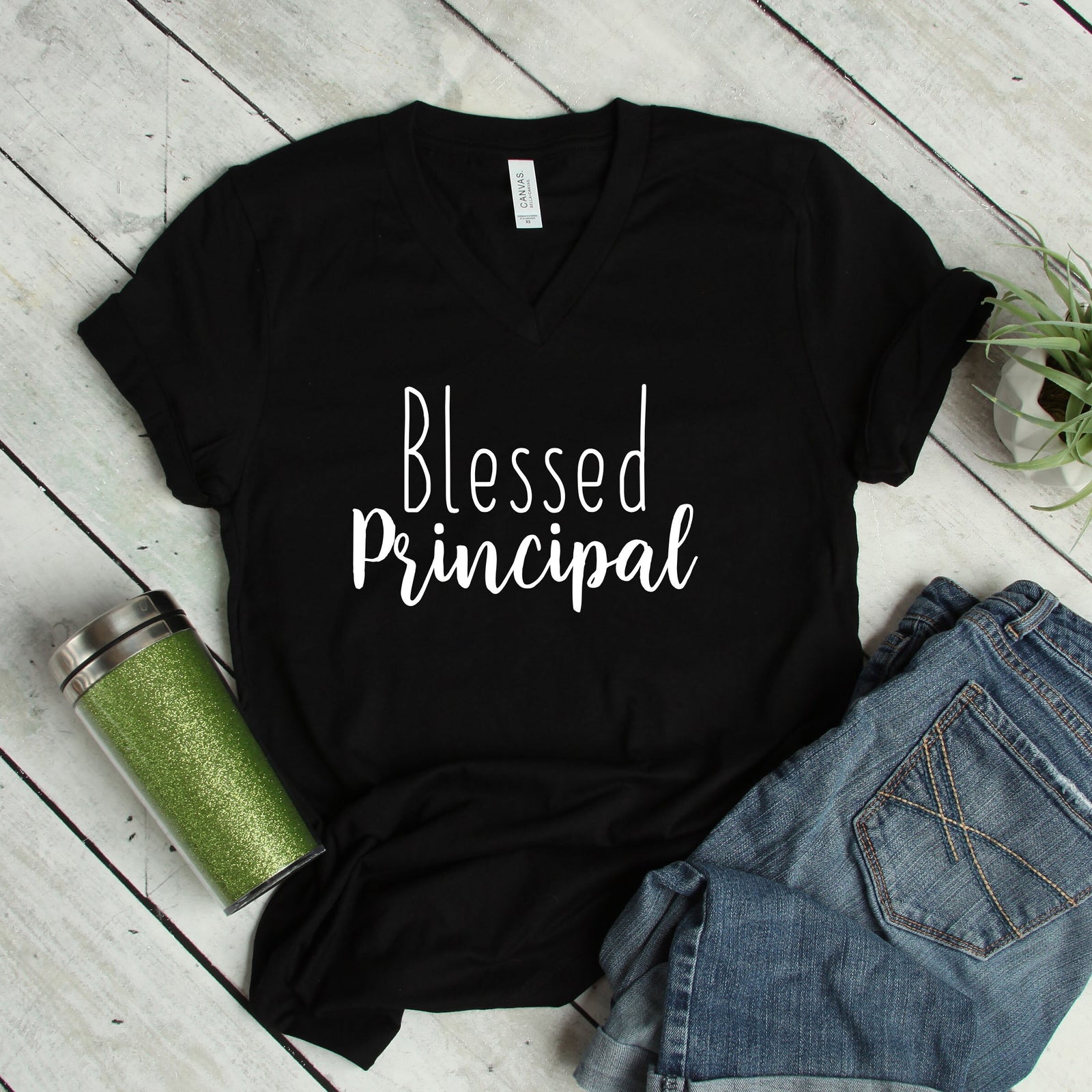 Blessed Principal T Shirt - Teacher Shirts - School Shirts