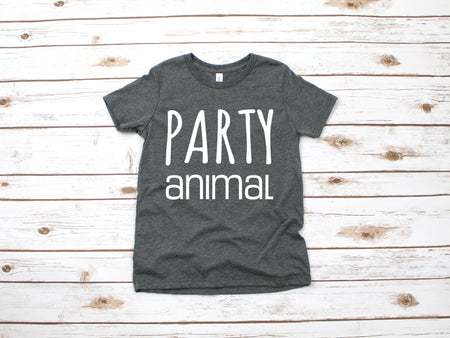 Party Animal T Shirt - Cute Unisex Birthday Shirt